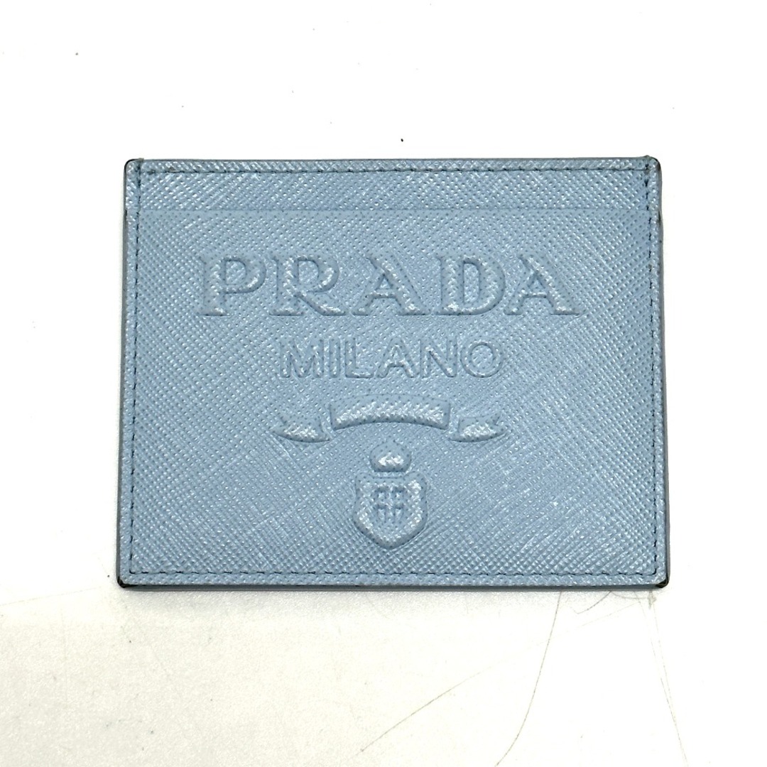 【美品】PRADA プラダ サフィアーノレザー カードケース パスケース