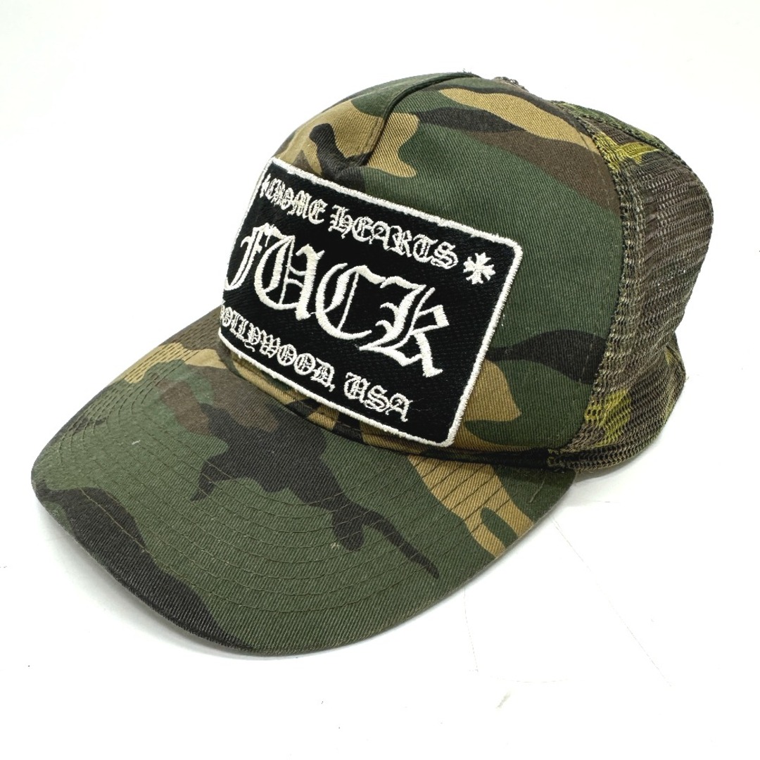 CHROME HEARTS FUCK TRUCKER CAP  キャップ 迷彩