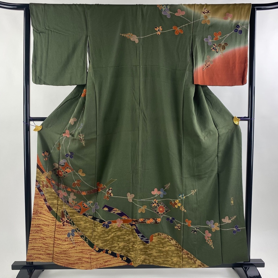 訪問着 身丈158cm 裄丈64cm 正絹 美品 秀品