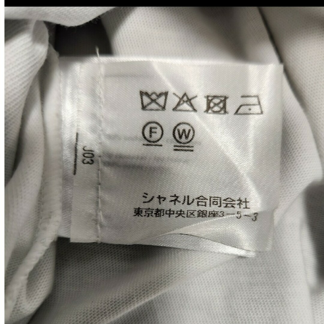 CHANEL(シャネル)のLUNA様専用♡CHANEL♡Tシャツ S レディースのトップス(Tシャツ(半袖/袖なし))の商品写真