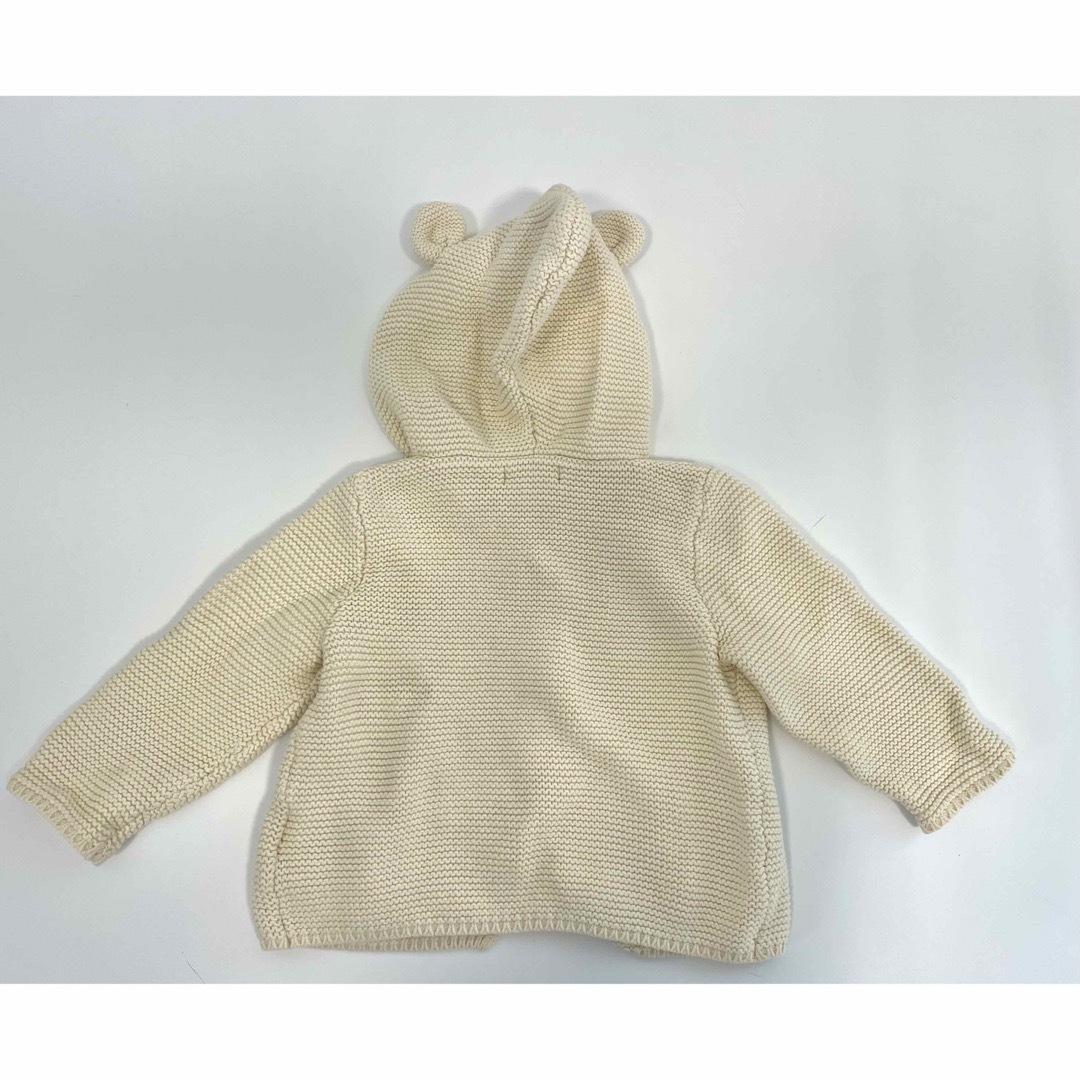 babyGAP(ベビーギャップ)のbaby GAP ニットパーカー　70cm キッズ/ベビー/マタニティのベビー服(~85cm)(ニット/セーター)の商品写真