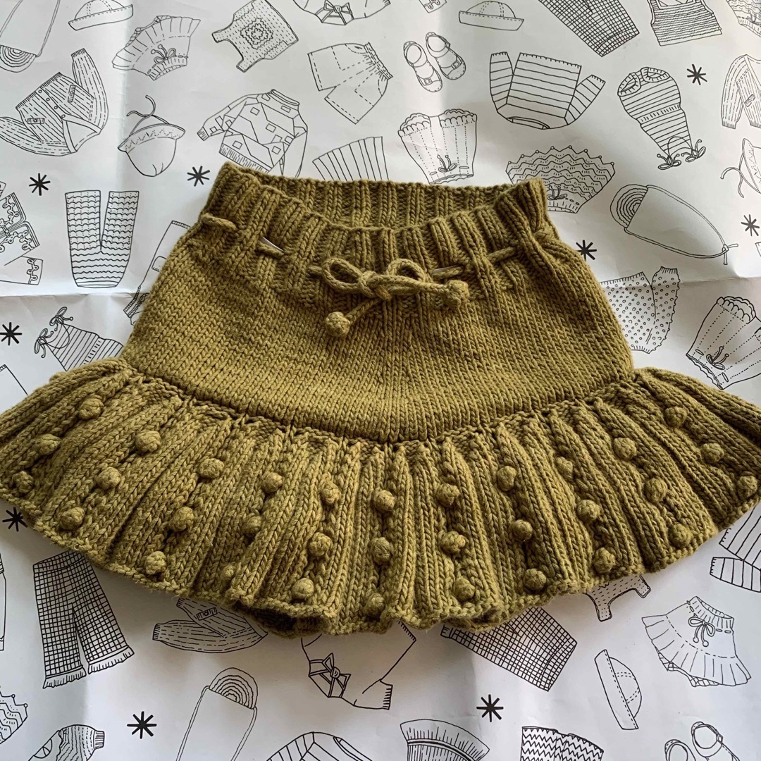 mishau0026puff/eyelet popcorn skating skirt-