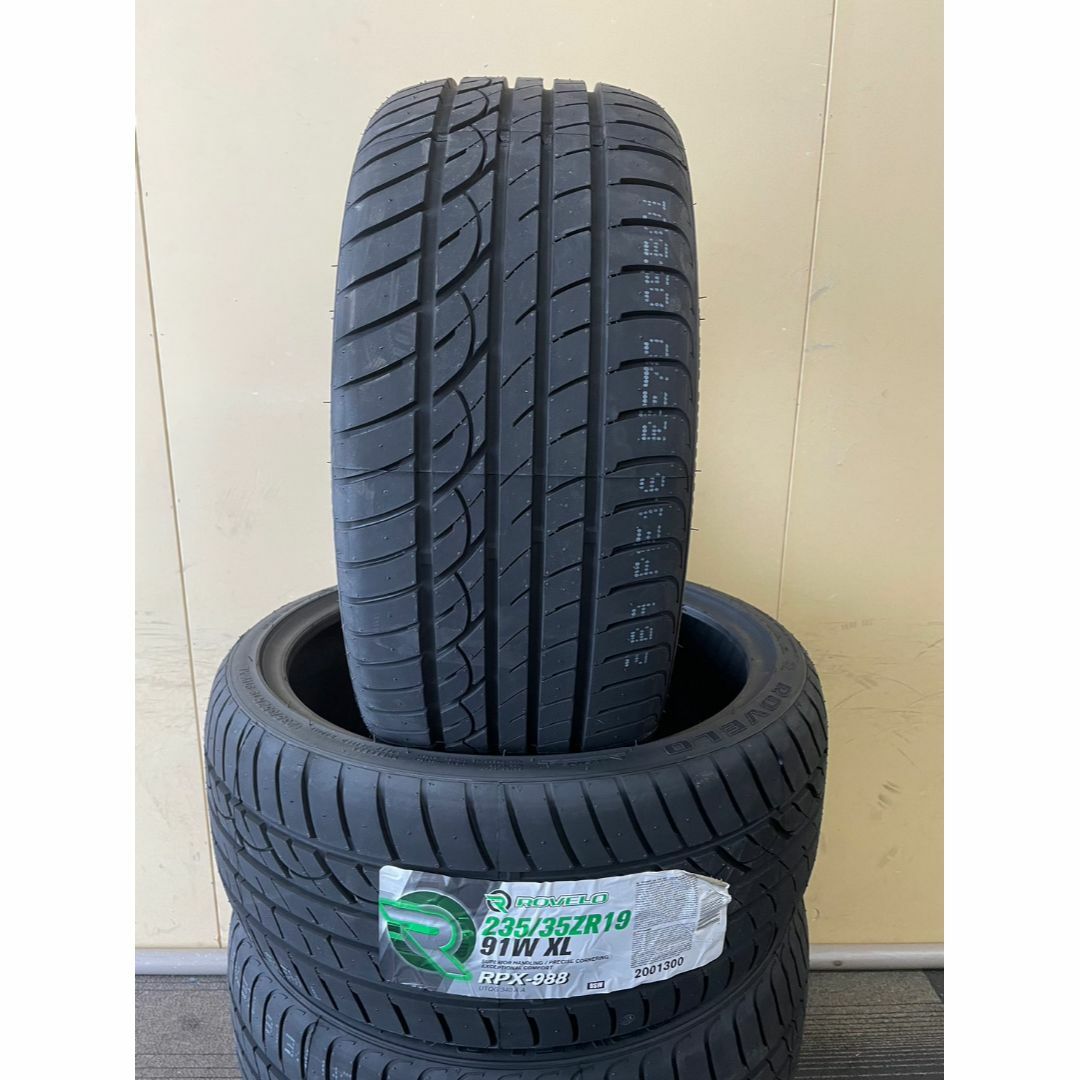 235/35R19 新品未使用 タイヤ 4本セット 送料無料！ROVERO