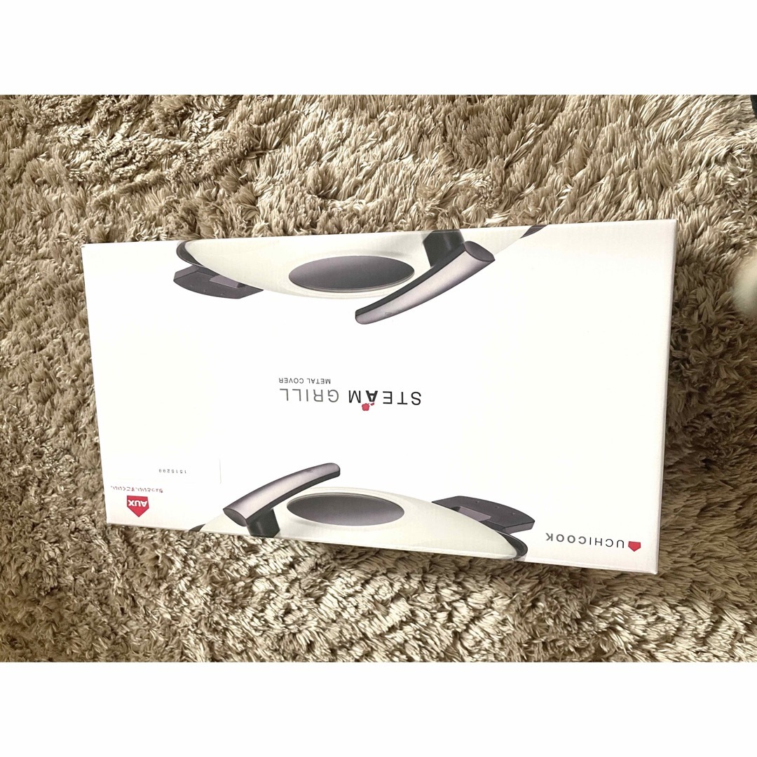 STEAM GRILL ブラック　スチームグリル　uchicook スマホ/家電/カメラの調理家電(ホットプレート)の商品写真