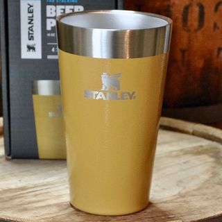 スタンレー(Stanley)のスタンレーSTANLEYスタッキング真空パイント【日本限定】マスタード正規品(食器)