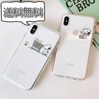 iPhoneカバー　スヌーピースマホケース(iPhoneケース)