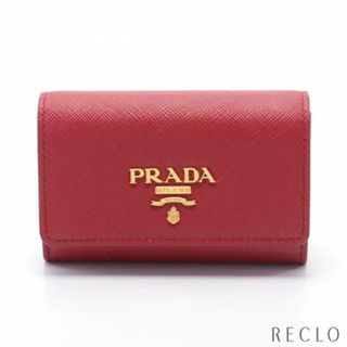 PRADA◇カードケース/-/BLK/無地/レディース/1MC122-