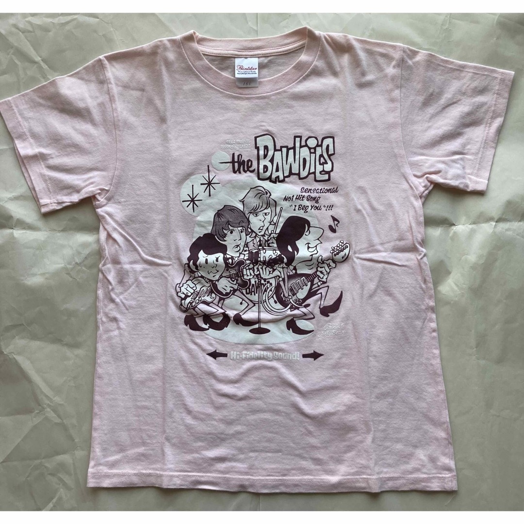 稀少 THE BAWDIES ロッキンジェリービーン コラボTシャツ ROLL