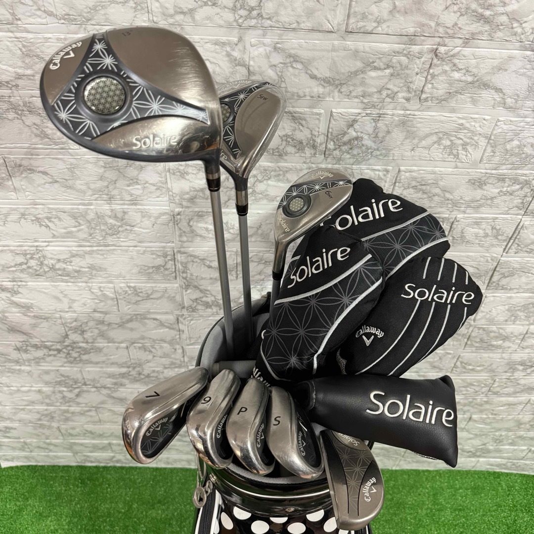 【良品】callaway キャロウェイ レディースゴルフ ハーフセット