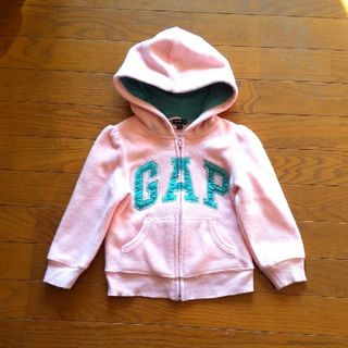 ベビーギャップ(babyGAP)の110size パーカー 【GAP】ジップアップパーカー baby　キッズ(ジャケット/上着)