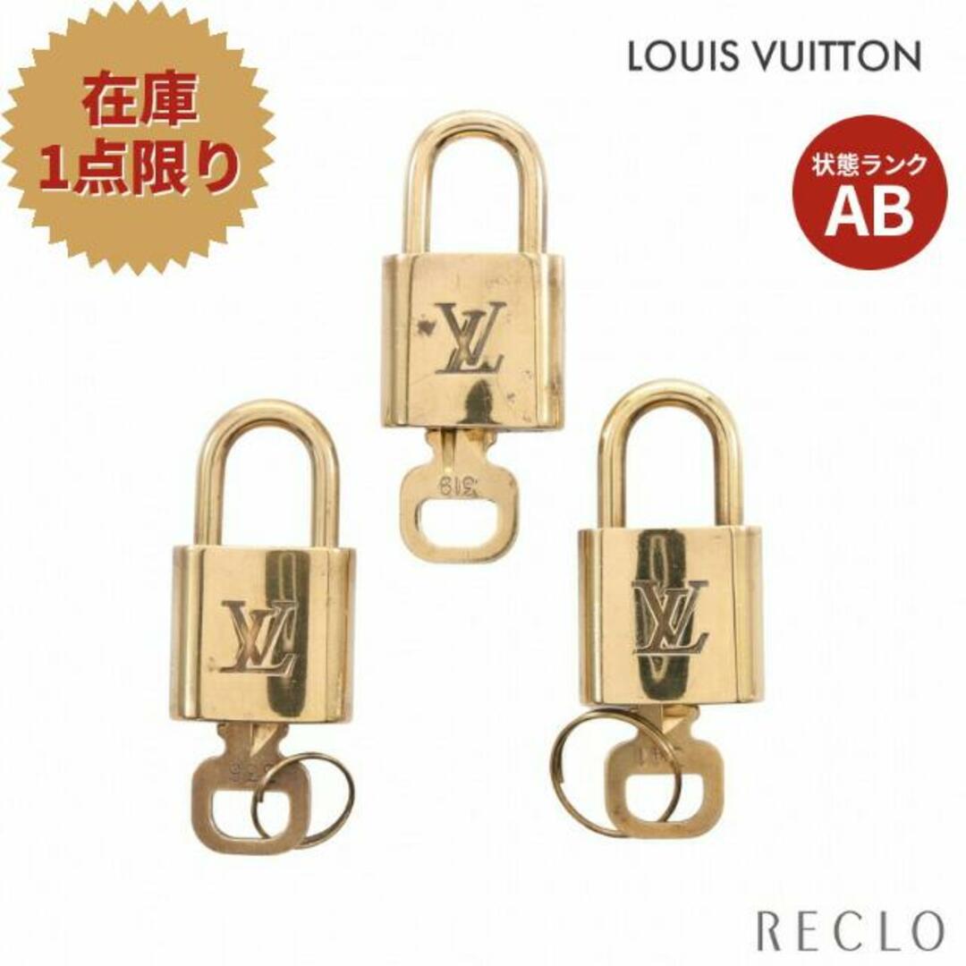 LOUIS VUITTON(ルイヴィトン)の パドロック 南京錠 ゴールド 鍵付き 3本セット レディースのファッション小物(その他)の商品写真