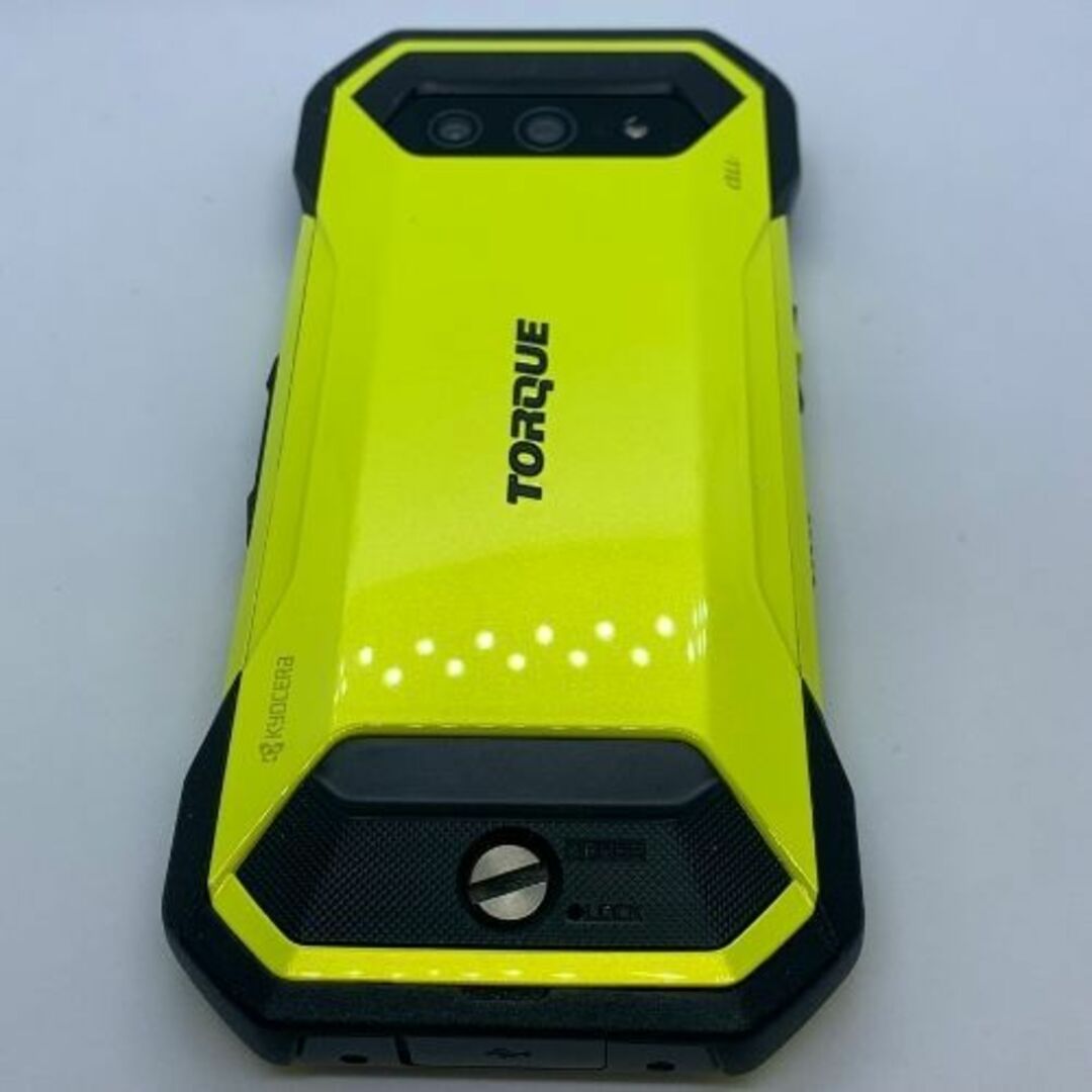 京セラ(キョウセラ)の【中古品】TORQUE 5G SIMロック解除済 KYG01 イエロー スマホ/家電/カメラのスマートフォン/携帯電話(スマートフォン本体)の商品写真