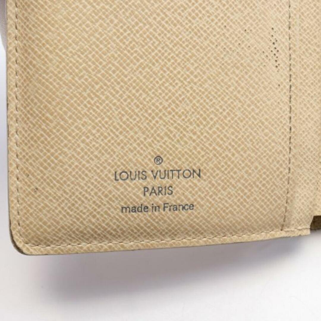 LOUIS VUITTON(ルイヴィトン)のポルトフォイユ ヴィエノワ ダミエアズール 二つ折り財布 PVC ホワイト レディースのファッション小物(財布)の商品写真