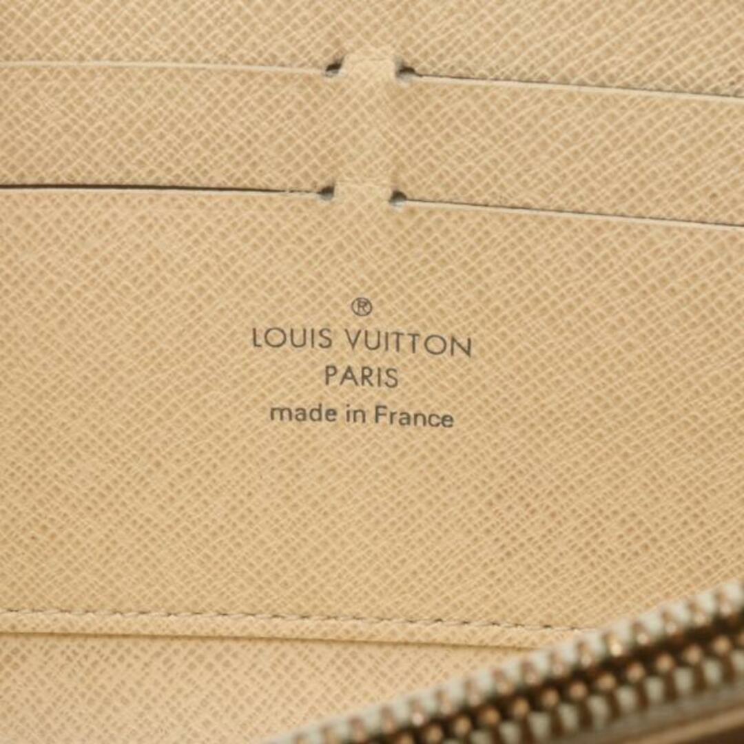 LOUIS VUITTON(ルイヴィトン)のジッピーウォレット ダミエアズール ラウンドファスナー長財布 PVC ホワイト レディースのファッション小物(財布)の商品写真