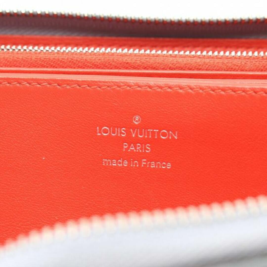 LOUIS VUITTON(ルイヴィトン)のマヒナ ジッピーウォレット ブルーホライゾン ラウンドファスナー長財布 レザー ブルーグレー レディースのファッション小物(財布)の商品写真