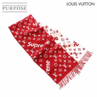 LOUIS VUITTON   美品○年製 ルイヴィトン M エシャルプ ロゴ