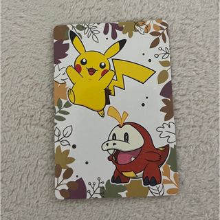 ポケモン(ポケモン)のプロント×ポケモンコラボ　ピカチュウ＆ホゲータカード(キャラクターグッズ)