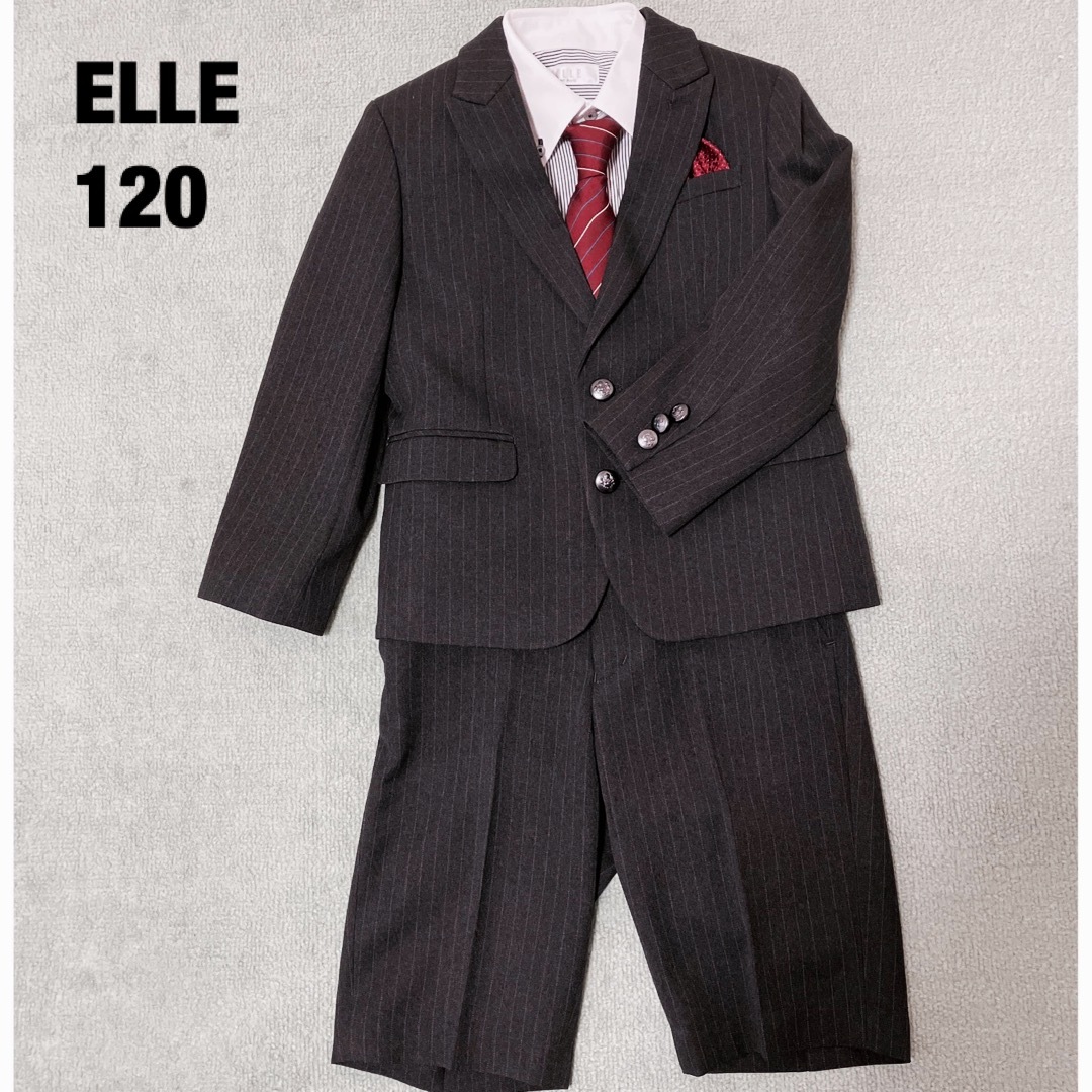 ELLE - 入学式 七五三 男の子スーツ 120の通販 by クレリア's shop ...