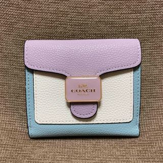 コーチ(COACH) 財布(レディース)(ブルー・ネイビー/青色系)の通販