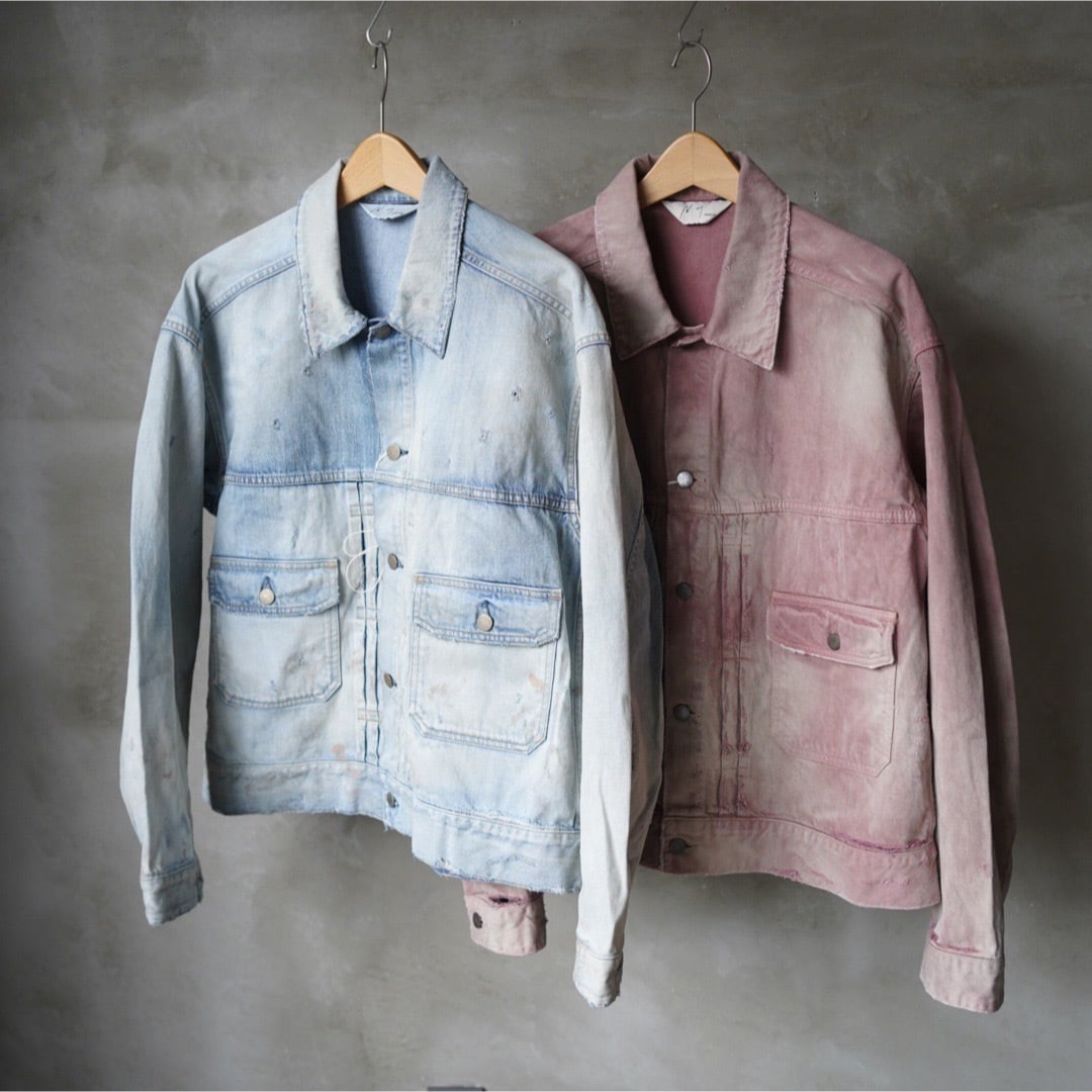 ANCELLM DENIM JACKET type-2メンズ