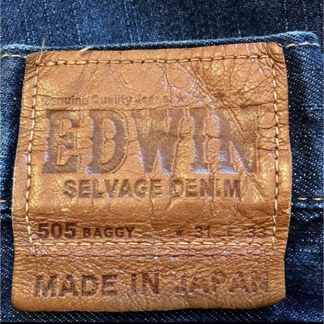 EDWIN(エドウィン)のEDWIN エドウィン505 NEW VINTAGE ニュービンテージデニム31 メンズのパンツ(デニム/ジーンズ)の商品写真