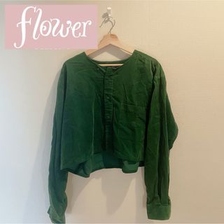 フラワー(flower)のflower ／ リメイクシャツ(シャツ/ブラウス(長袖/七分))