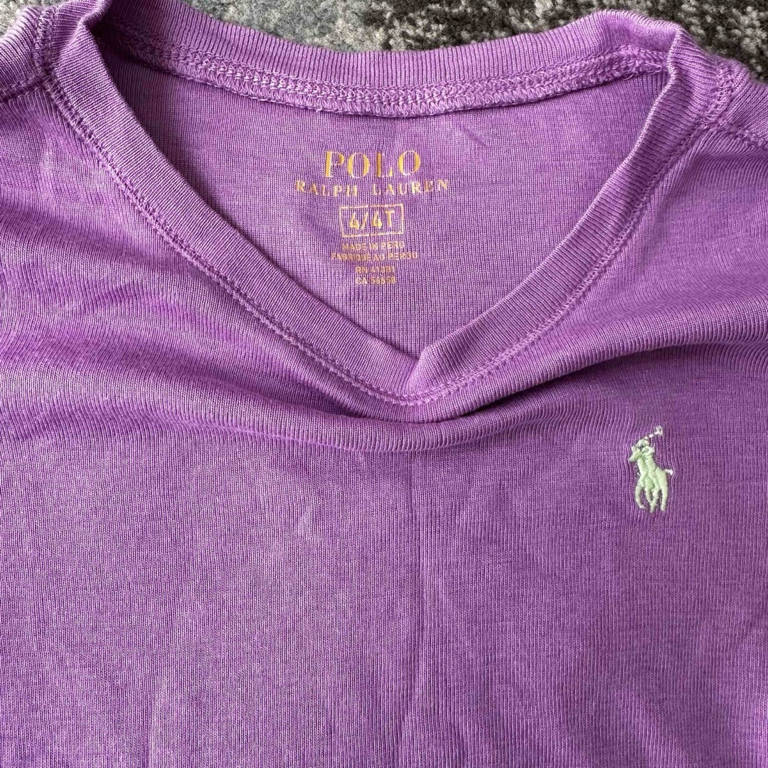 POLO RALPH LAUREN(ポロラルフローレン)のラルフローレン　Tシャツ　トップス　4T キッズ/ベビー/マタニティのキッズ服女の子用(90cm~)(Tシャツ/カットソー)の商品写真