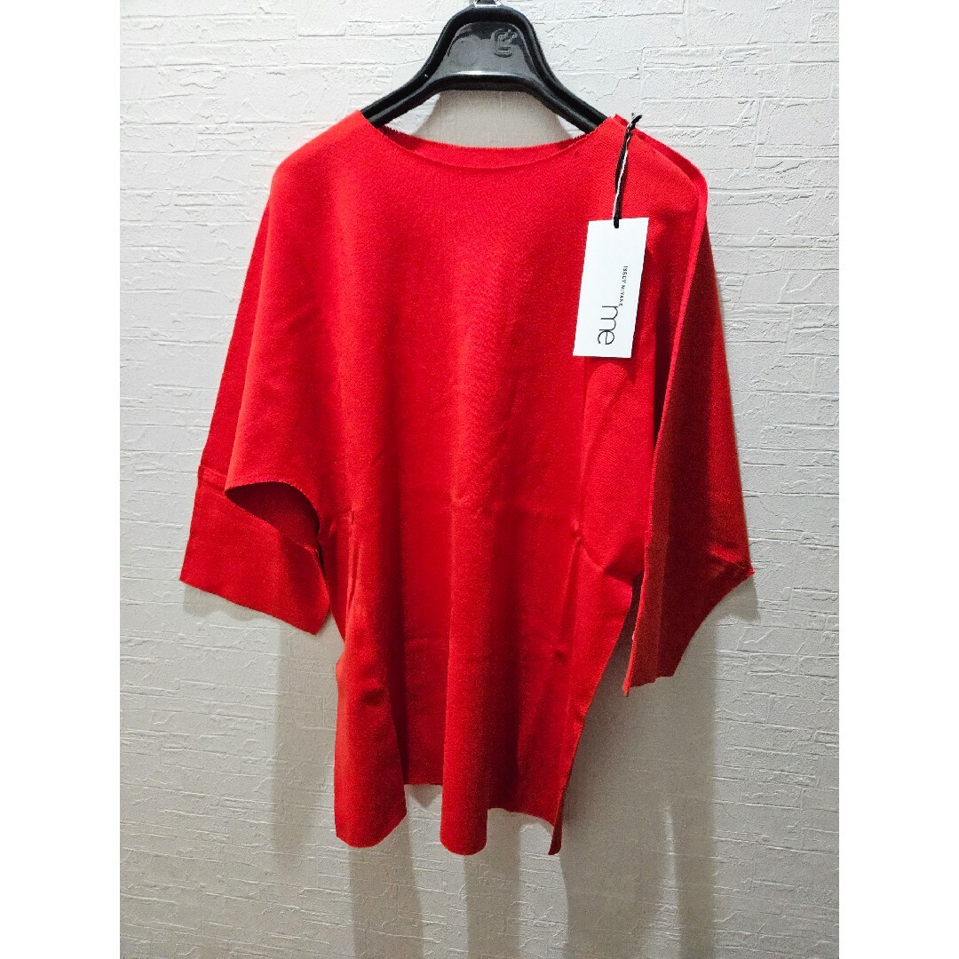 格安販売 ISSEY MIYAKE me FLAT JERSEY1 赤 トップス - iih.ugbs.ug.edu.gh