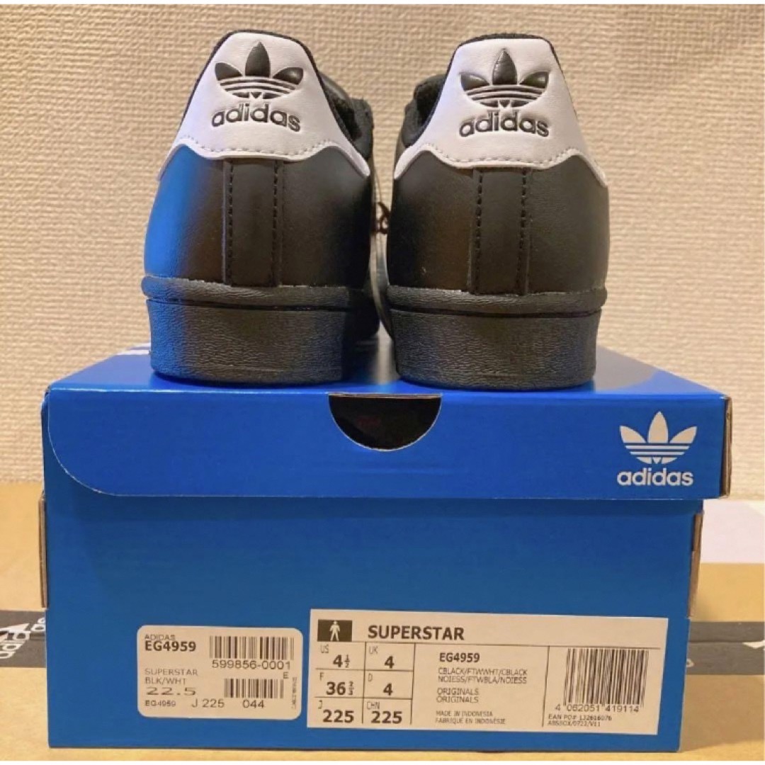 22.0cm EG4959 SUPER STAR ADIDAS ORIGINAL