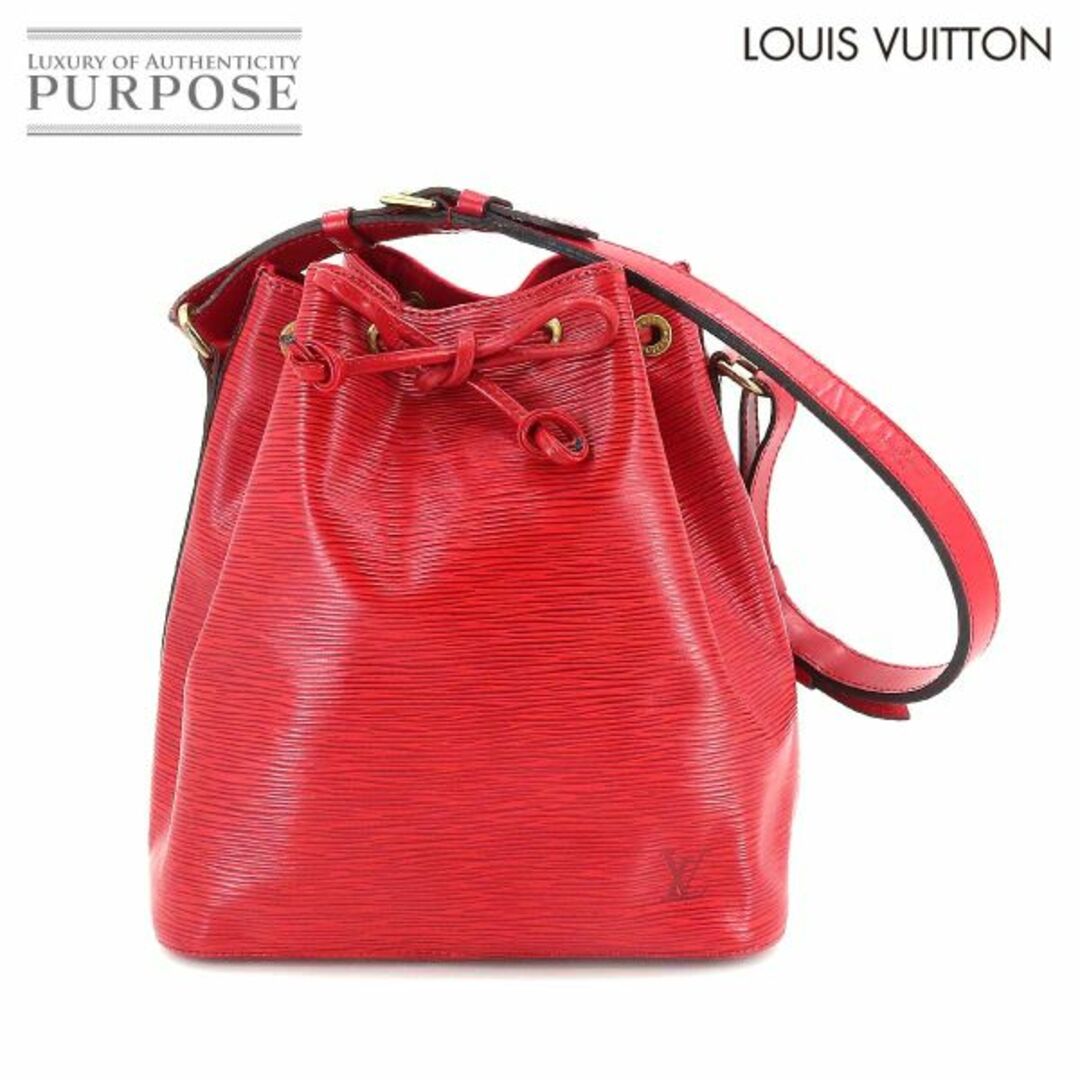 ルイ ヴィトン LOUIS VUITTON エピ プチ ノエ ショルダー バッグ レザー カスティリアンレッド M44107 VLP 90197698