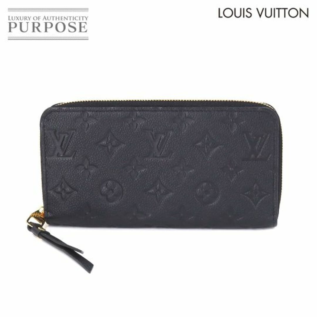 未使用 展示品 ルイ ヴィトン LOUIS VUITTON モノグラム アンプラント ジッピー ウォレット 長財布 レザー ノワール M61864 VLP 90199288