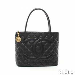 シャネル CHANEL 復刻トート キャビアスキン ハンドバッグ