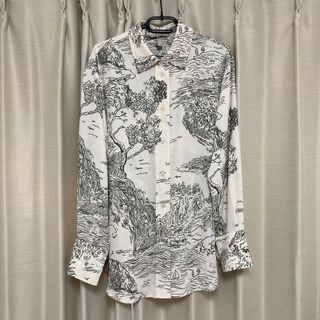 H&M プリントシャツ(シャツ/ブラウス(長袖/七分))