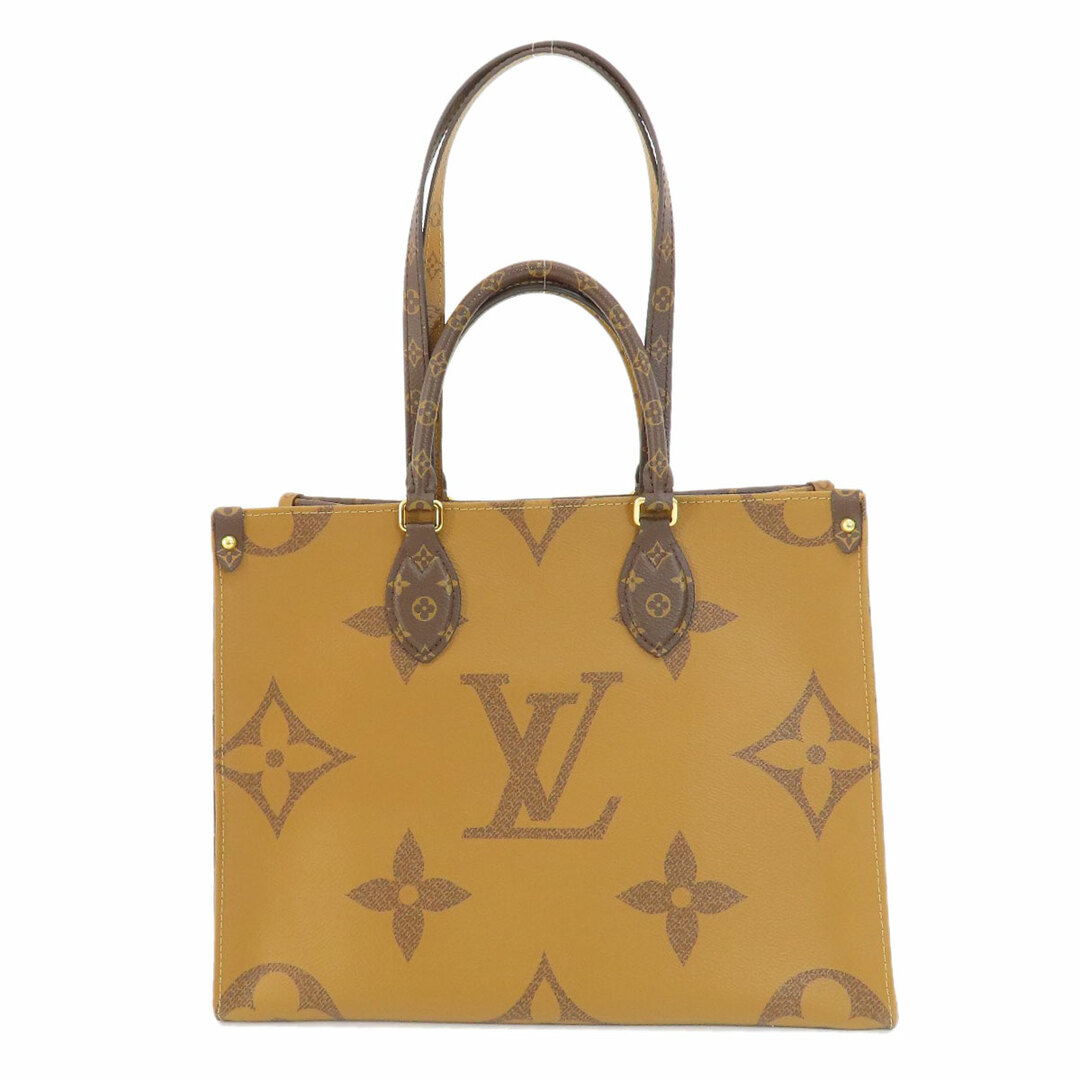 LOUIS VUITTON M45321 オンザゴーMM モノグラムジャイアント トートバッグ モノグラムリバース レディース