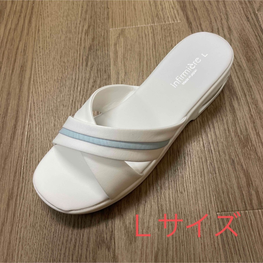 アンファミエ　日本製ナースサンダル　Ｌサイズ レディースの靴/シューズ(サンダル)の商品写真