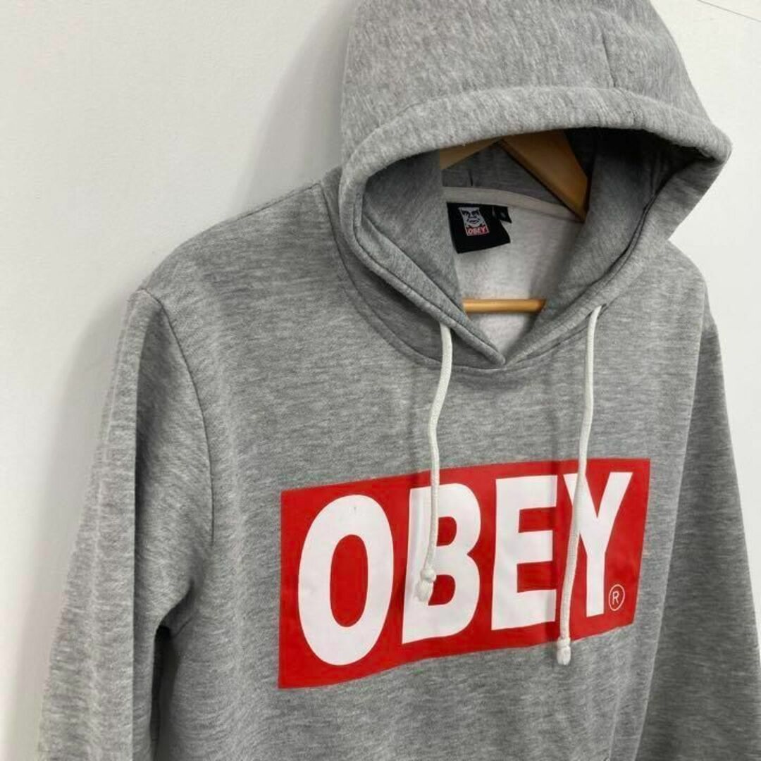 OBEY(オベイ)のOBEY プルオーバー パーカー サイズS メンズのトップス(パーカー)の商品写真