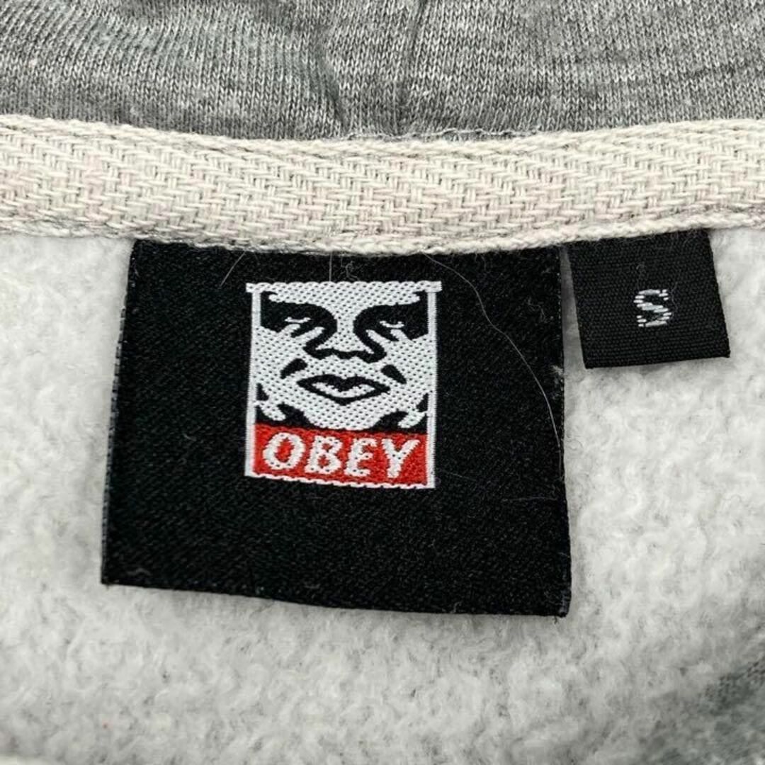 OBEY(オベイ)のOBEY プルオーバー パーカー サイズS メンズのトップス(パーカー)の商品写真