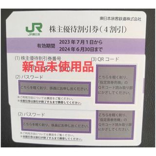 ジェイアール(JR)のJR東日本株主優待券　2枚(その他)