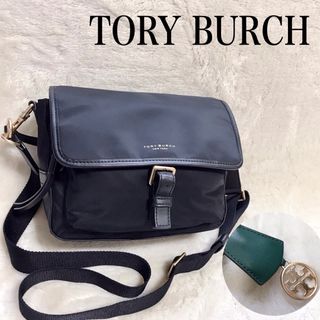 トリーバーチ(Tory Burch)の美品 トリーバーチ ペリー 2way ショルダーバッグ クロスボディ ナイロン(ショルダーバッグ)