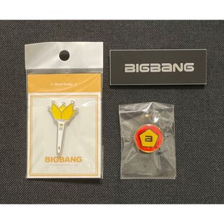 ビッグバン(BIGBANG)の BIGBANG ピンバッジ　ネーム　②(ミュージシャン)