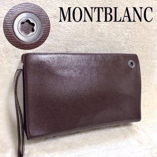 モンブラン(MONTBLANC)の美品 MONTBLANC モンブラン レザー クラッチバッグ セカンドハンド (セカンドバッグ/クラッチバッグ)