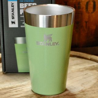 スタンレー(Stanley)のスタンレーSTANLEYスタッキング真空パイント【日本限定カラー】ワサビ 正規品(食器)