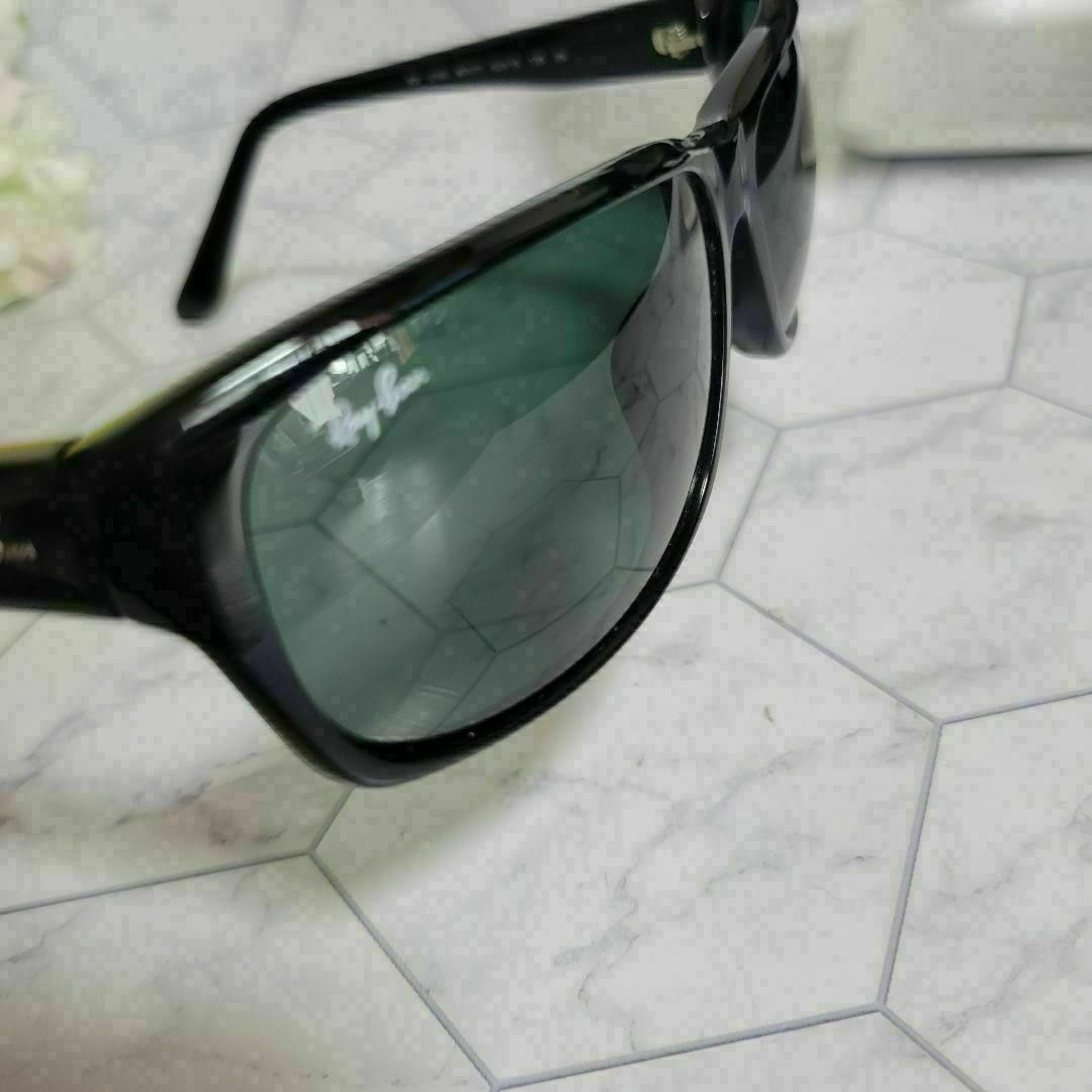 Ray-Ban - レイバン ブラック×ブラックグリーン サングラス 艶感 大人