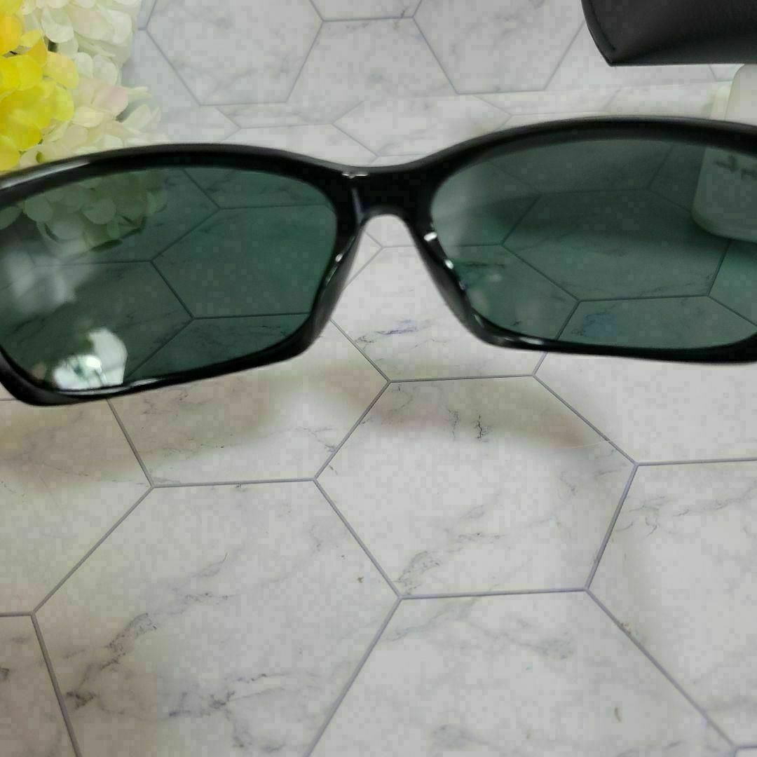 Ray-Ban - レイバン ブラック×ブラックグリーン サングラス 艶感 大人