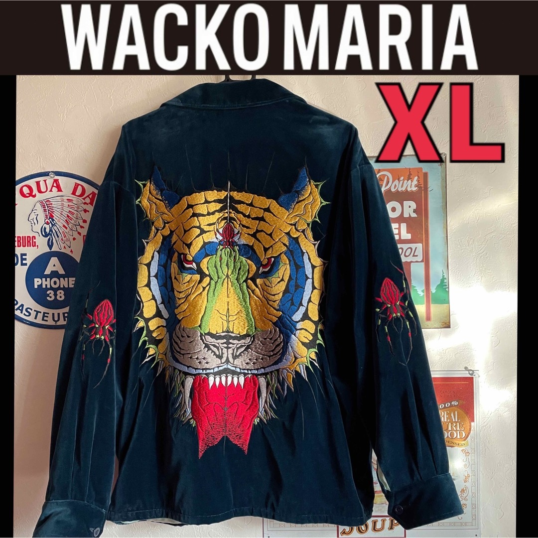 WACKO MARIA ワコマリア ウルフズヘッド スカジャン