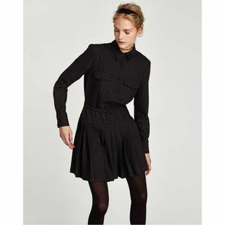 ZARA ザラウーマンコレクション　ワンピースプリーツスカート　新品タグ付き