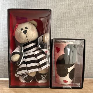 スターバックス Alice + Olivia ベアリスタ、タンブラーセット-