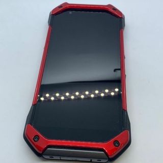 キョウセラ(京セラ)の【中古品】TORQUE 5G SIMロック解除済 KYG01 レッド(スマートフォン本体)