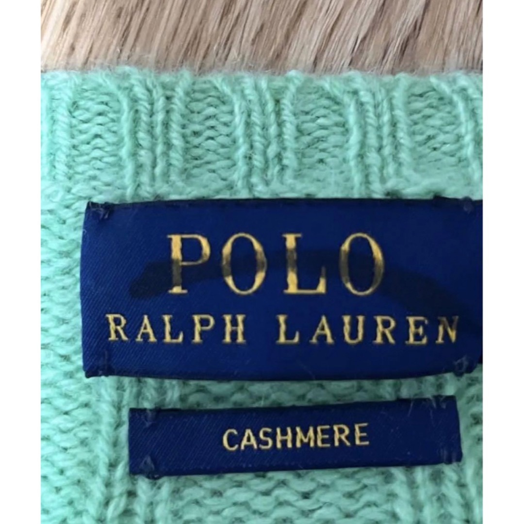 POLO RALPH LAUREN(ポロラルフローレン)のPOLO ラルフローレン　カシミヤ　セーター　ケーブルニット　米国購入　新品 レディースのトップス(ニット/セーター)の商品写真