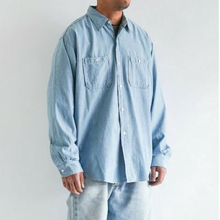 AURALEE - AURALEEサイズ4 WASHED FINX TWILL BIG SHIRTSの通販 by